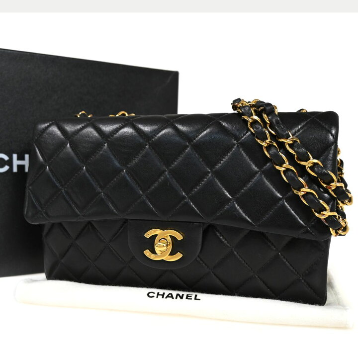 楽天市場】【中古】レア！！ シャネル CC マトラッセ 23 ダブル 