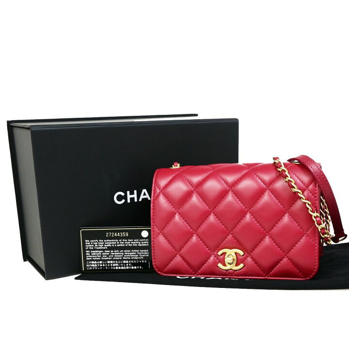 楽天市場】【中古】シャネル CHANEL CCロゴ ミニマトラッセ フル 