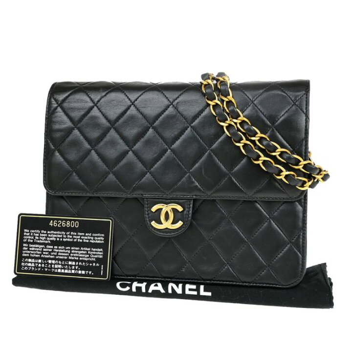 楽天市場】【中古】シャネル CHANEL CCロゴ マトラッセ チェーン 