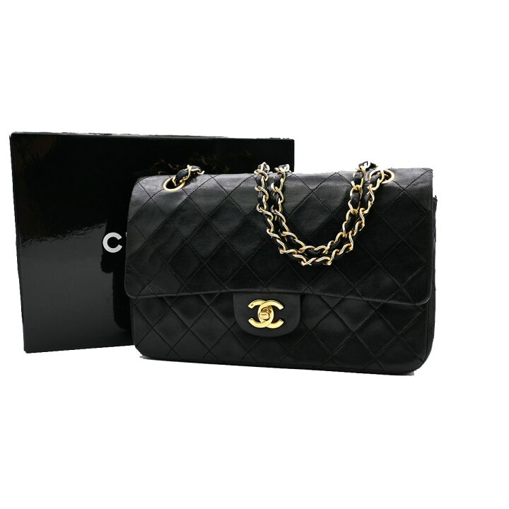 楽天市場】【中古】シャネル CHANEL CCロゴ マトラッセ 25 ダブル 