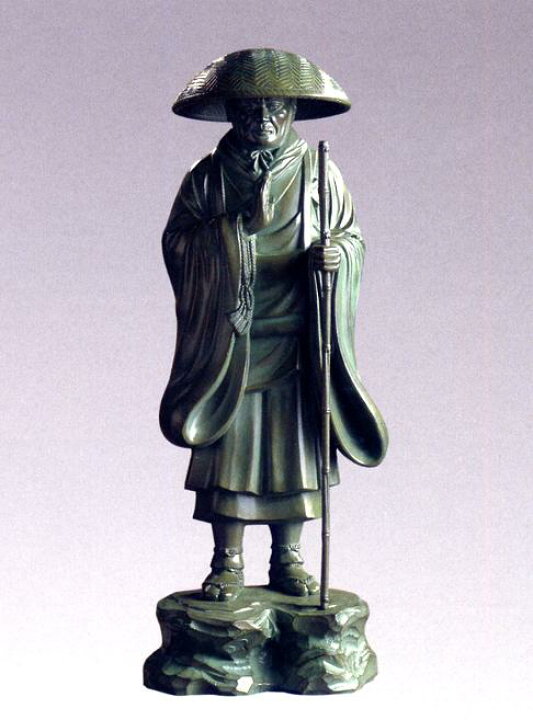 楽天市場】仏像□ 親鸞聖人 青銅色 24□合金製 【高岡銅器】 : 仏具徳