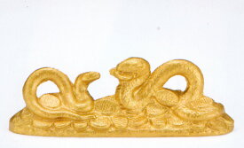 干支置物　巳年　蛇　置物｜　文鎮　お宝巳　｜瑞峰作　鉄製　【高岡銅器　置物】2025年　巳　置物