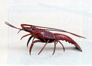 縁起物 吉祥■ 海老(中) ■青銅(ブロンズ)製【高岡銅器】