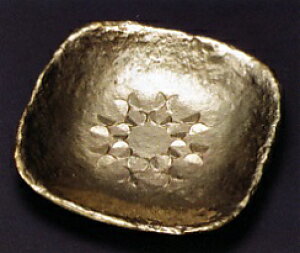 置物 文具■ トレ? アジサイ(大) ミガキ ■馬場忠寛作 青銅(ブロンズ)製 紙箱入り【高岡銅器】