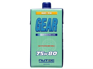 NUTEC (�j���[�e�b�N) �M���I�C�� RACE OIL NC-78 75w80 �m1L x15�{�n1�P�[�X