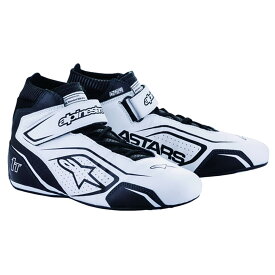 alpinestars(アルパインスターズ) レーシングシューズ TECH-1 T V3 SHOES (サイズUSD：9) 21 WHITE BLACK [FIA8856-2018公認]