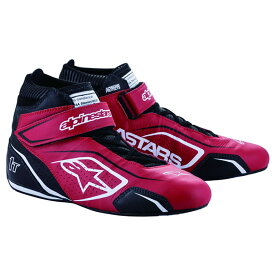 alpinestars(アルパインスターズ) レーシングシューズ TECH-1 T V3 SHOES (サイズUSD：8.5) 312 RED BLACK WHITE [FIA8856-2018公認]