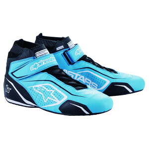 alpinestars(ApCX^[Y) [VOV[Y TECH-1 T V3 SHOES (TCYUSDF7.5) 7912 LIGHT BLUE BLACK WHITE [FIA8856-2018F]