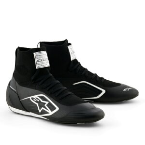 alpinestars(�A���p�C���X�^�[�Y) �J�[�g�V���[�Y SUPERTECH K SHOES FIA (�T�C�YUSD�F6) 12 BLACK WHITE [FIA8877-2022�F��]