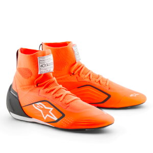alpinestars(�A���p�C���X�^�[�Y) �J�[�g�V���[�Y SUPERTECH K SHOES FIA (�T�C�YUSD�F9) 4512 ORANGE FLUO BLACK WHITE [FIA8877-2022�F��]