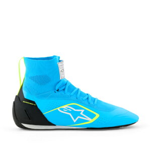 alpinestars(�A���p�C���X�^�[�Y) �J�[�g�V���[�Y SUPERTECH K SHOES FIA (�T�C�YUSD�F9) 7287 LIGHT BLUE BLACK WHITE YELLOW FLUO [FIA8877-2022�F��]