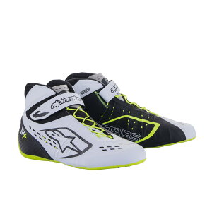 alpinestars(�A���p�C���X�^�[�Y) �J�[�g�V���[�Y TECH-1 KX V2 SHOES (�T�C�YUSD�F7) 125 BLACK WHITE YELLOW FLUO