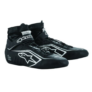 alpinestars(ApCX^[Y) [VOV[Y TECH-1 Z V2 SHOES (TCYUSDF9) 1219 BLACK WHITE SILVER [FIA8856-2018F]