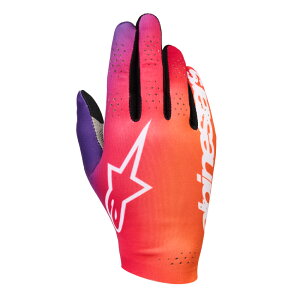 alpinestars(�A���p�C���X�^�[�Y) Sim Racing �O���[�u SIM GLOVES GRAPHIC 2 (L�T�C�Y) 3179 ORANGE NEON PURPLE WHITE