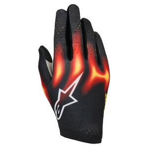 alpinestars(�A���p�C���X�^�[�Y) Sim Racing �O���[�u SIM GLOVES GRAPHIC 3 (S�T�C�Y) 1617 BLACK BRIGHT RED WARM YELLOW