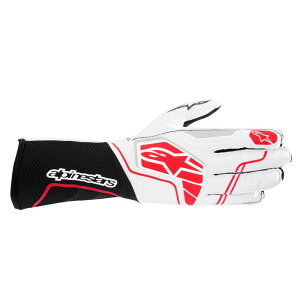 alpinestars(ApCX^[Y) J[gO[u TECH-1 KX V4 GLOVES MTCY 123 BLACK WHITE RED [FIA8877-2022KiK]