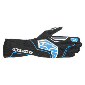 alpinestars(ApCX^[Y) J[gO[u TECH-1 KX V4 GLOVES STCY 17 BLACK BLUE [FIA8877-2022KiK]