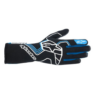 alpinestars(ApCX^[Y) [VOO[u TECH-1 RACE V4 GLOVE STCY 17 BLACK BLUE [FIA8856-2018F]