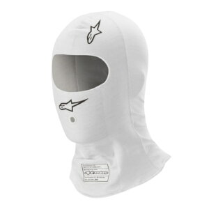 alpinestars(ApCX^[Y) A_[EFA RACE V3 BALACLAVA FIA/SFI L/XLTCY 20 WHITE [FIA8856-2018F]