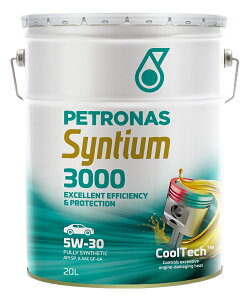PETRONAS(�y�g���i�X) Syntium 3000 5W-30 (20���b�g��x1�{) 4�֗p�G���W���I�C��