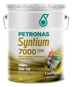 PETRONAS(�y�g���i�X) Syntium 7000 DM 0W-30 (20���b�g��x1�{) 4�֗p�G���W���I�C��