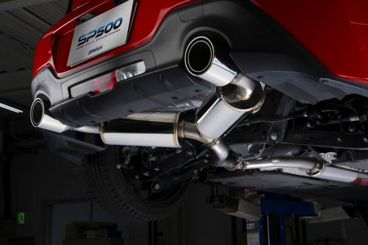 楽天市場】5ZIGEN SP500マフラー スバル BRZ 3BA-ZD8 FA24 AT/MT R3/8 