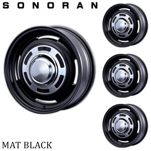 Motor Farm (モーターファーム) SONORAN (ソノーラ) 16x5.5J 5H/139.7 +20 マットブラック 4本セット