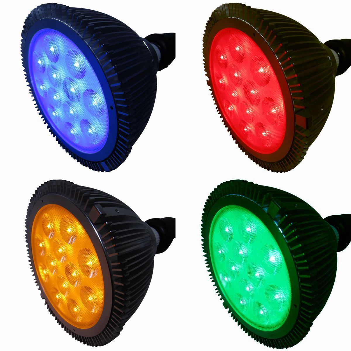 LED電球 ご予約品 LED青 限定タイムセール LED赤 LED黄 LED緑 LEDビーム球 ハイビーム あす楽対応 Ｅ26口金 ビームランプ4色から ビームライト型 LEDカラー電球 24ワット高照度タイプ 防水