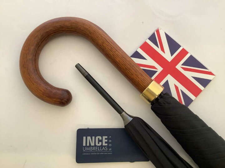 楽天市場】英国製 傘 最古参 ジェームスインスの紳士傘 木製ハンドル 