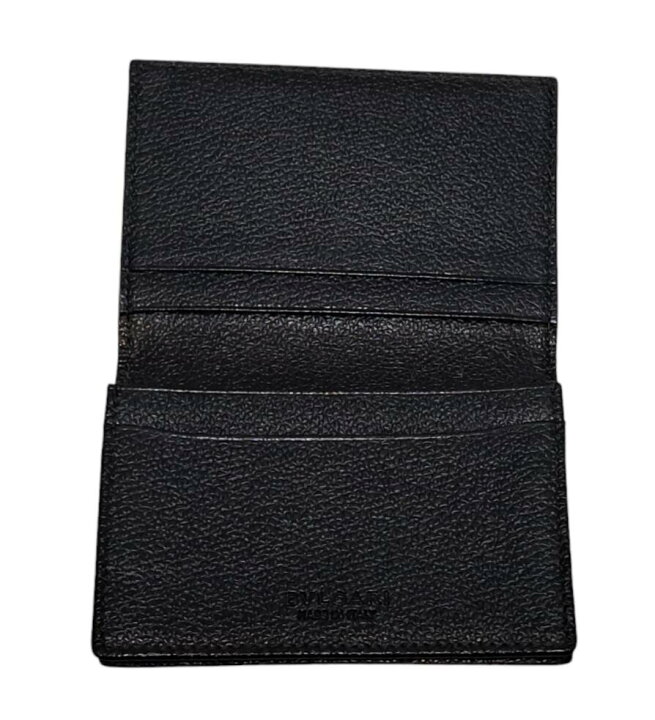 楽天市場】ブルガリ カードケース ミレリゲ ブラック 黒 ロゴプレート  