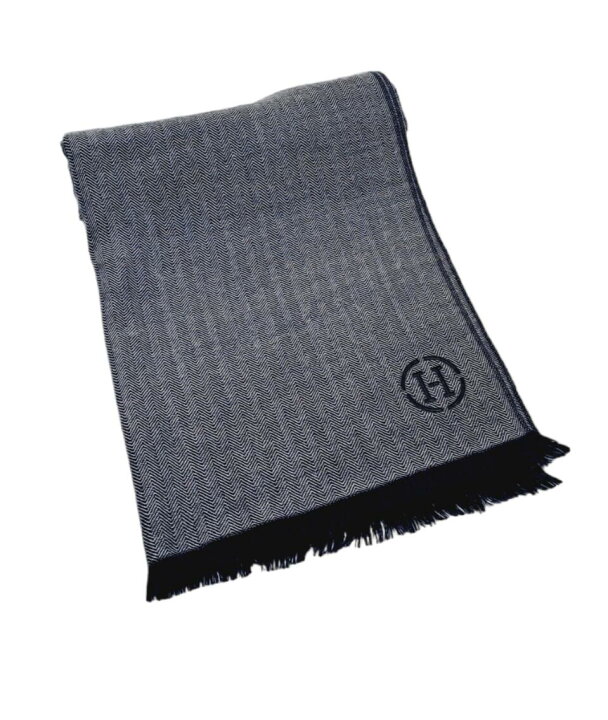 楽天市場】エルメス ストール 薄手 マフラー シェヴロン 手編み  