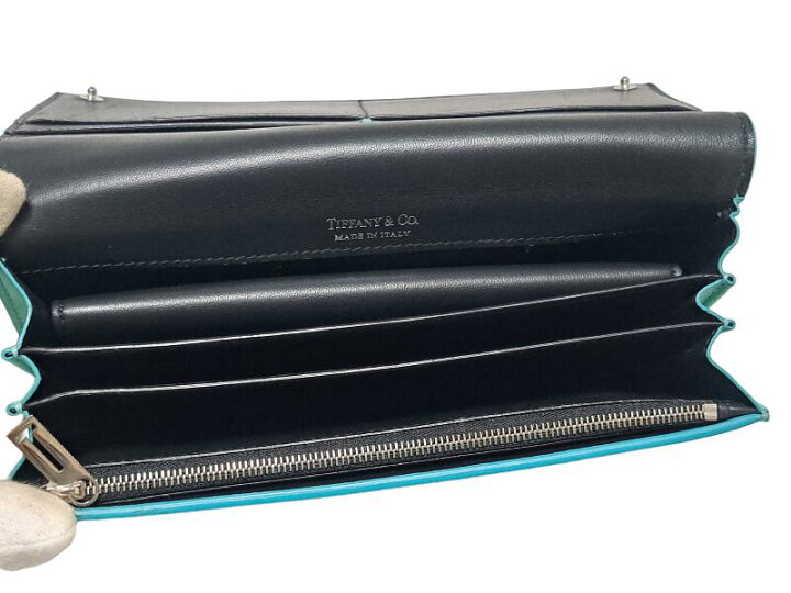楽天市場】ティファニー 長財布 トラベルウォレット レザー カード 