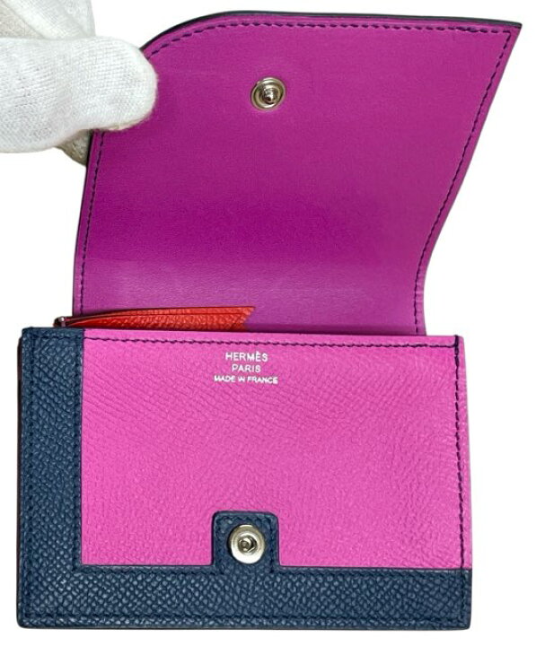 楽天市場】HERMES エルメス カマイユ ミニ コインケースカードケース 