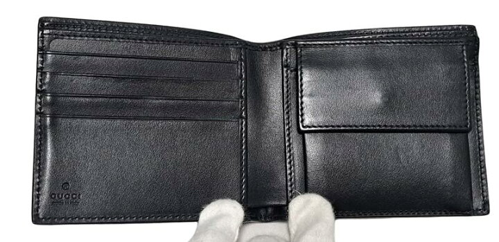 楽天市場】グッチ 二つ折り レザー 財布 547586 インターロッキング  