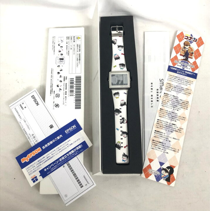 楽天市場】新品同様 スマートキャンバス 名探偵コナン 時計 セイコー 