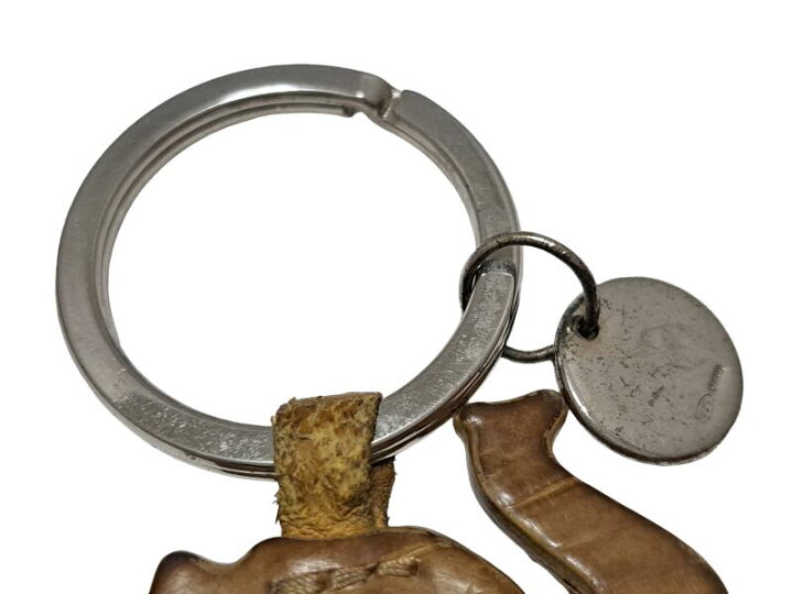 楽天市場】ボッテガヴェネタ キーホルダー クロコダイル レザー  