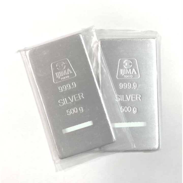 楽天市場】【新品】【未開封】井嶋金銀工業 純銀 インゴット 桐箱付き  
