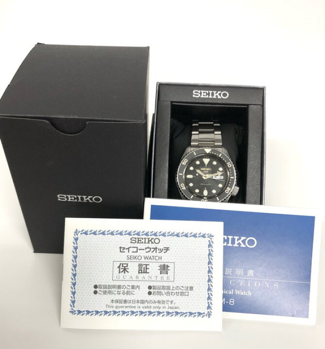 楽天市場】新品同様 セイコー5 スポーツ メンズ ウォッチ SBSA007 