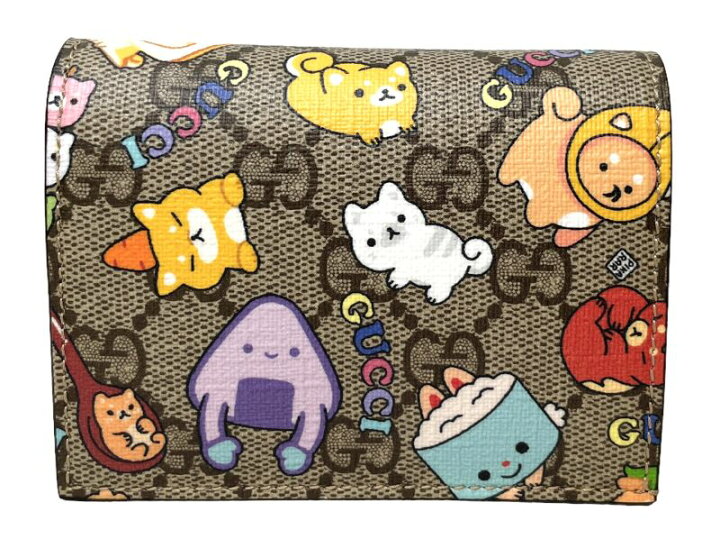 楽天市場】未使用 グッチ 財布 GUCCI アニマル プリント カードケース 