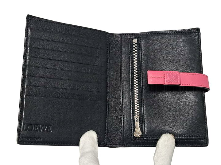 楽天市場】ロエベ 財布 バーティカル ウォレット ミディアム ピンク 