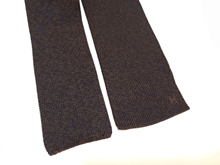 楽天市場】美品 エルメス ネクタイ シルクマイユタイ ニットタイ  