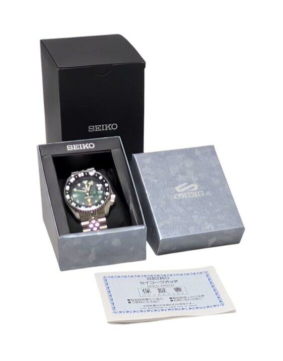 楽天市場】新品同様 セイコー SEIKO 5 GMT ブラック グリーン 緑 