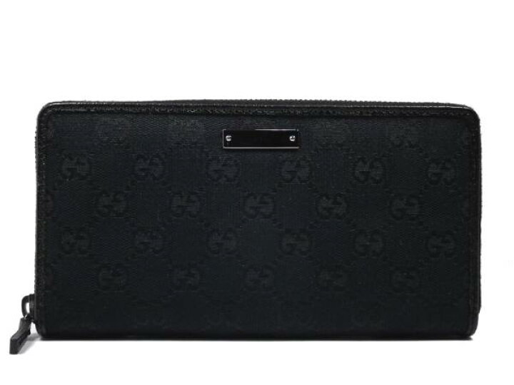 楽天市場】グッチ GGキャンバス 長財布 112724 ラウンドファスナー 長  