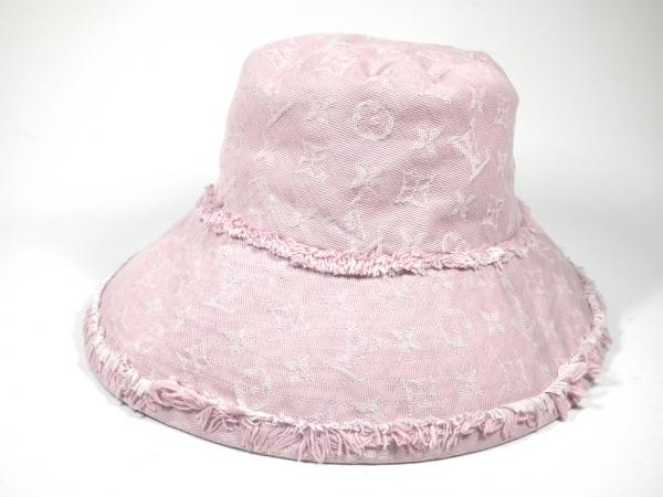 Brandeal Rakuten Ichiba Shop: Louis Vuitton hats women S Monogram pink LV Hat Mint denim ...