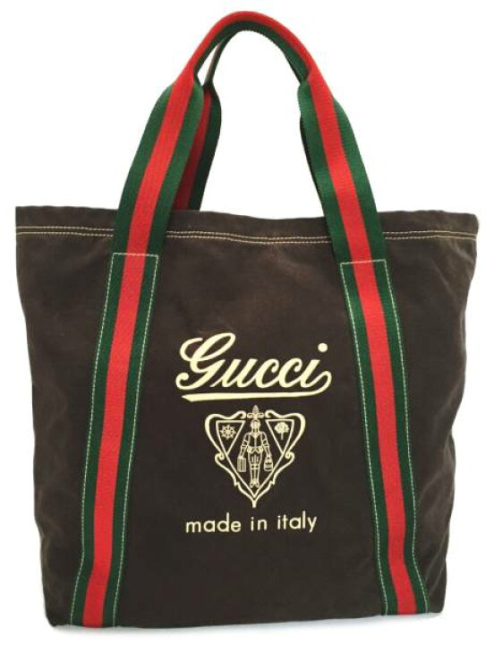 GUCCI シェリーライン トートバッグ 紋章 クレスト - メルカリ｜トート 