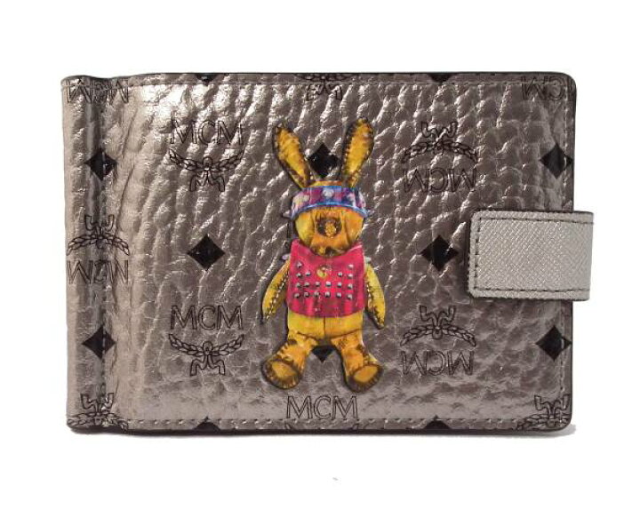 MCM 財布【マネークリップ＋小銭入れ】 入念 