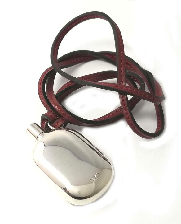 楽天市場】美品 エルメス 香水ボトル ネックレス シルバー パヒューム  