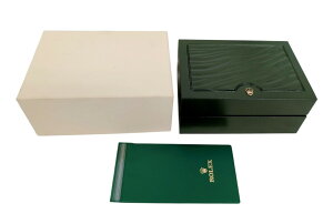 ロレックス 時計用 BOX 箱 ケース ROLEX グリーン 緑 39139.04 空き箱 空箱 内箱　外箱 【中古】