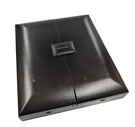 ブルガリ ネックレスケース ネックレス用　空き箱　空箱　ケース　BOX　ボックス　アクセサリーケース　ハイジュエリー アクセサリー収納 ブラック 黒 BVLGARI 【中古】