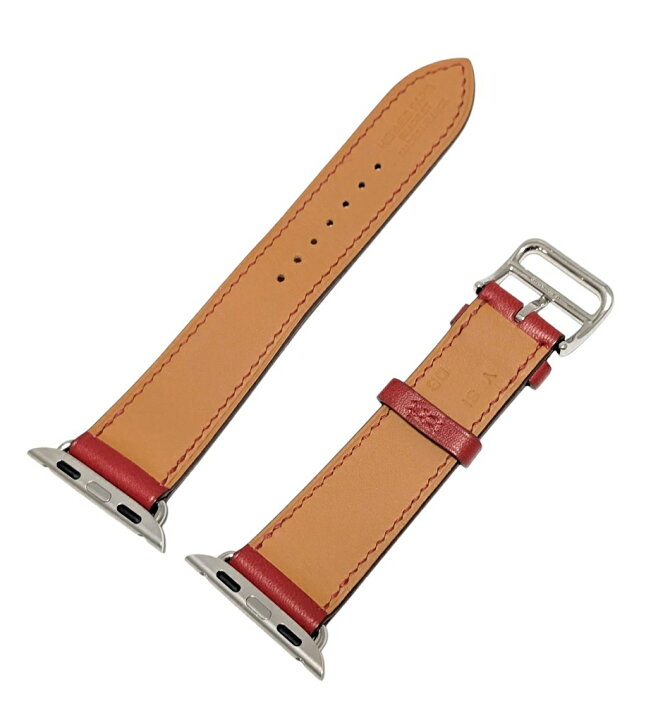 楽天市場】新品同様 エルメス アップルウォッチ 時計用 ベルト レザー  
